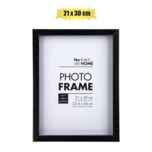 Picture-frame pl shadow box 21x30cm blk