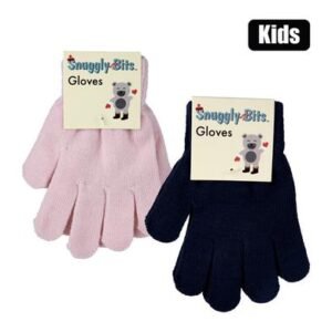 Gloves toddler plain assorted colours