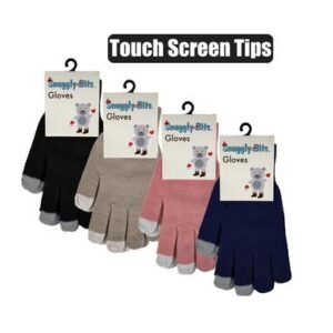 Gloves unisex touch screen tips